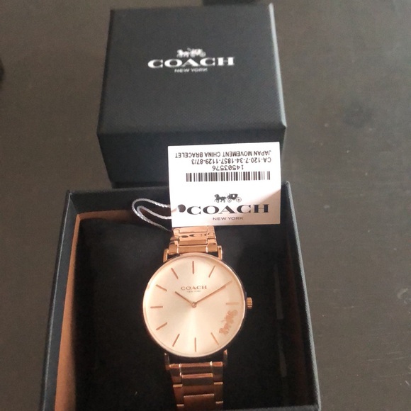 Coach Rose Gold Ladies Watch. - Picture 2 of 8
